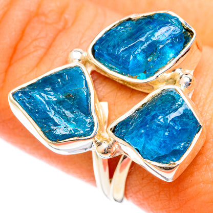 Apatite Rings handcrafted by Ana Silver Co - RING122054