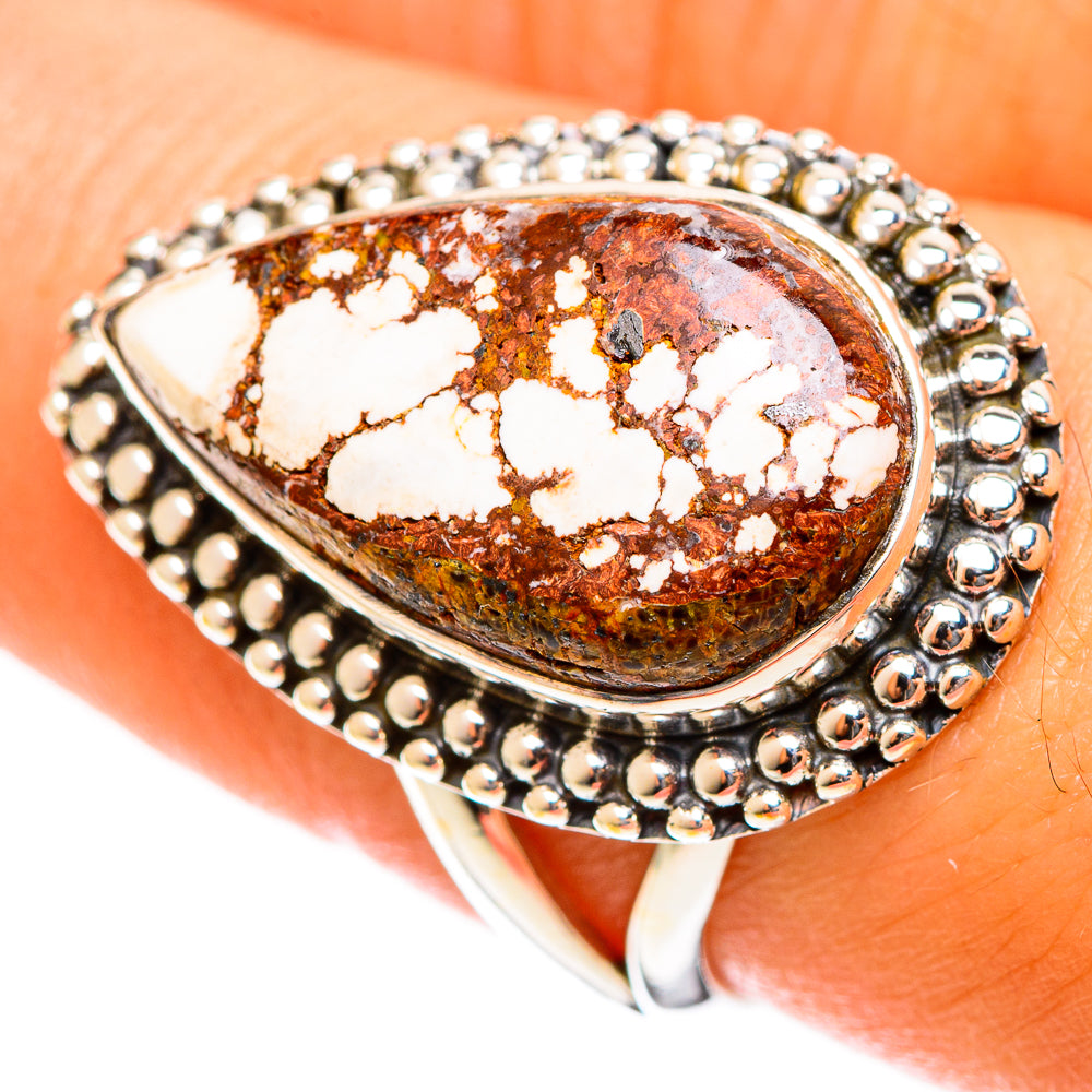 Wild Horse Jasper Rings handcrafted by Ana Silver Co - RING122064