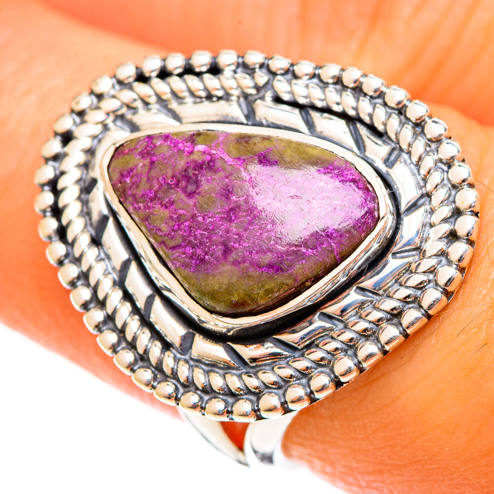 Stichtite Rings handcrafted by Ana Silver Co - RING122069