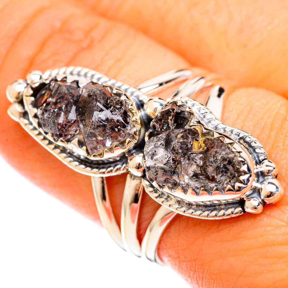 Herkimer Diamond Rings handcrafted by Ana Silver Co - RING122071