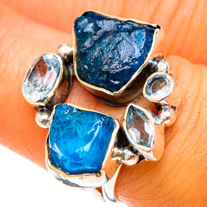 Apatite Rings handcrafted by Ana Silver Co - RING122082