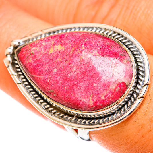 Thulite Rings handcrafted by Ana Silver Co - RING122101