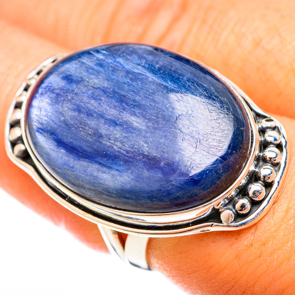 Kyanite Rings handcrafted by Ana Silver Co - RING122118