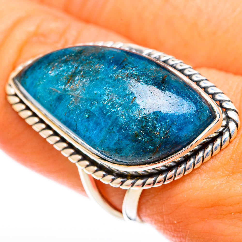 Apatite Rings handcrafted by Ana Silver Co - RING122124