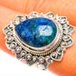 Azurite Rings handcrafted by Ana Silver Co - RING122127
