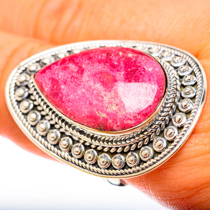 Thulite Rings handcrafted by Ana Silver Co - RING122141