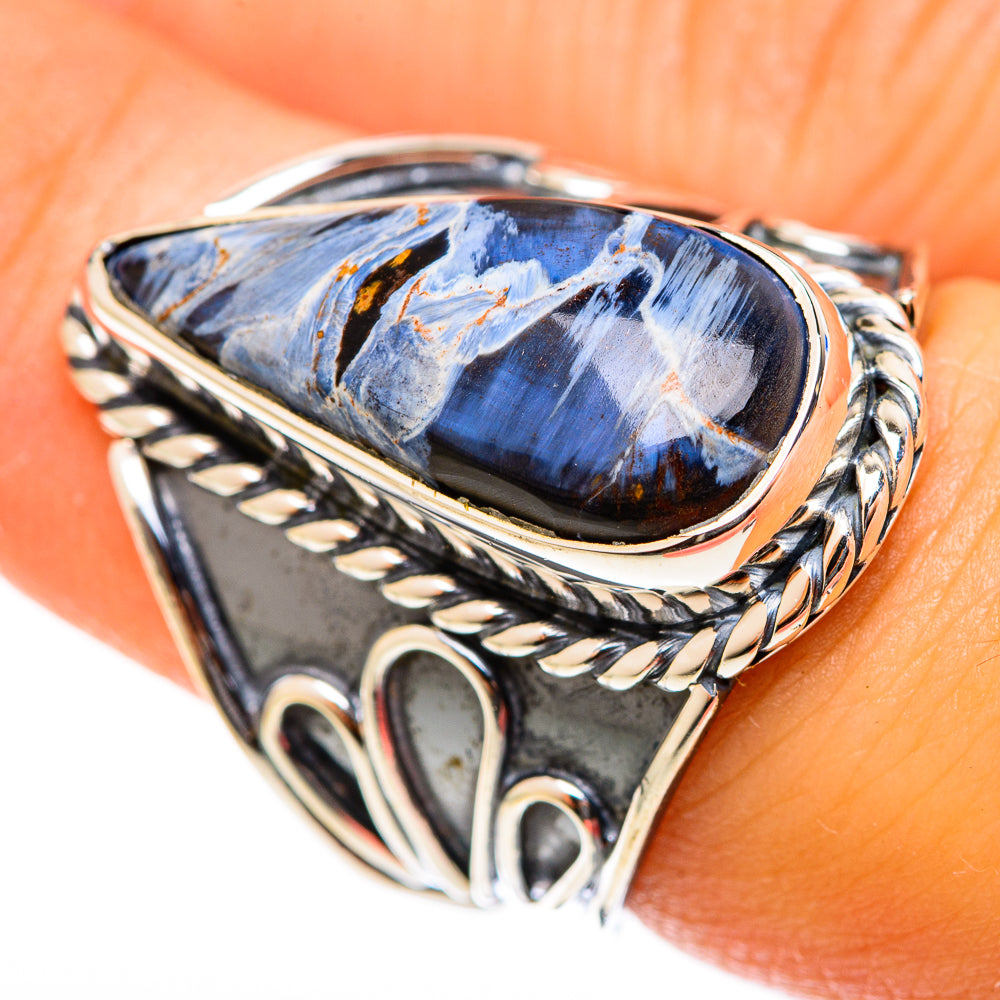 Pietersite Rings handcrafted by Ana Silver Co - RING122146