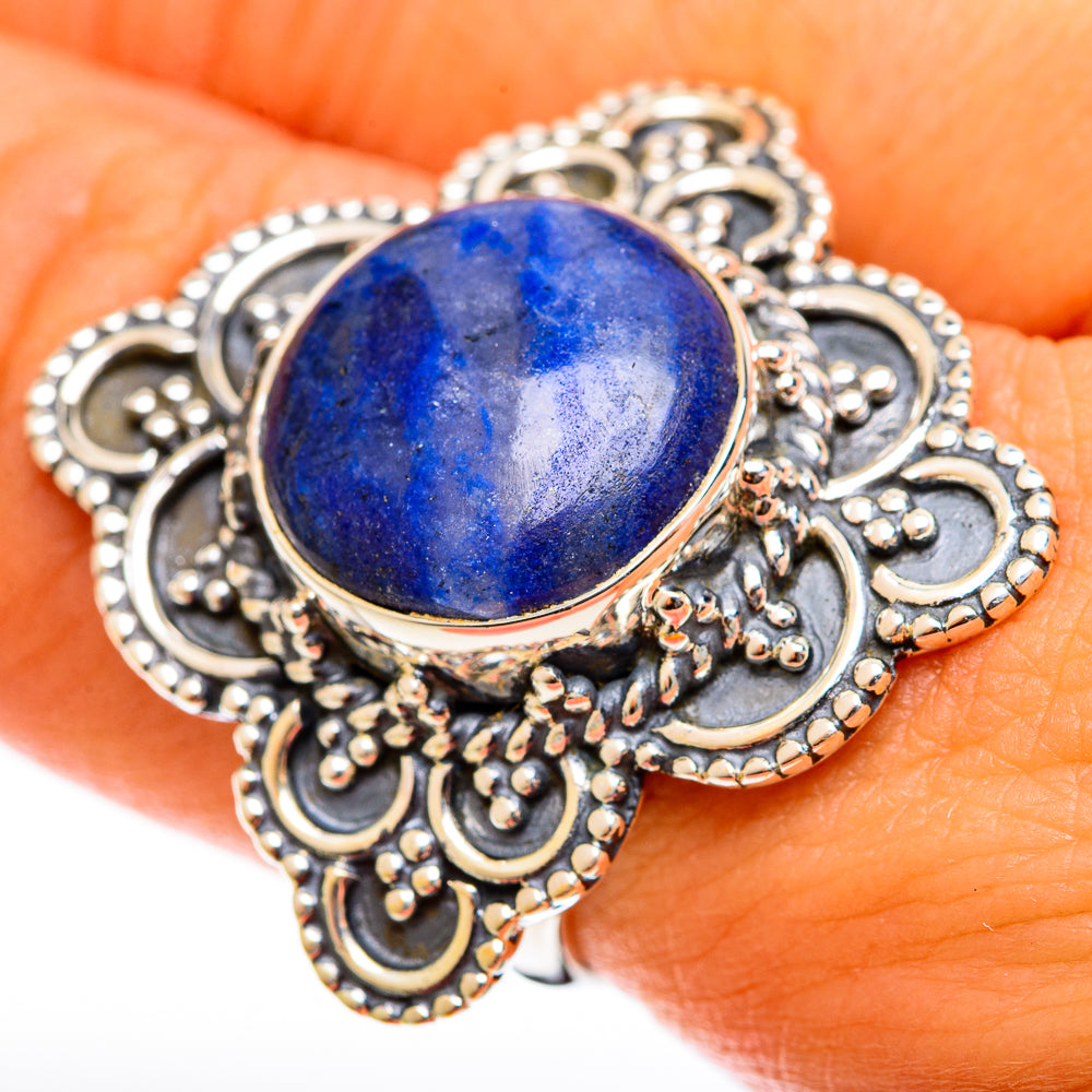 Sodalite Rings handcrafted by Ana Silver Co - RING122162