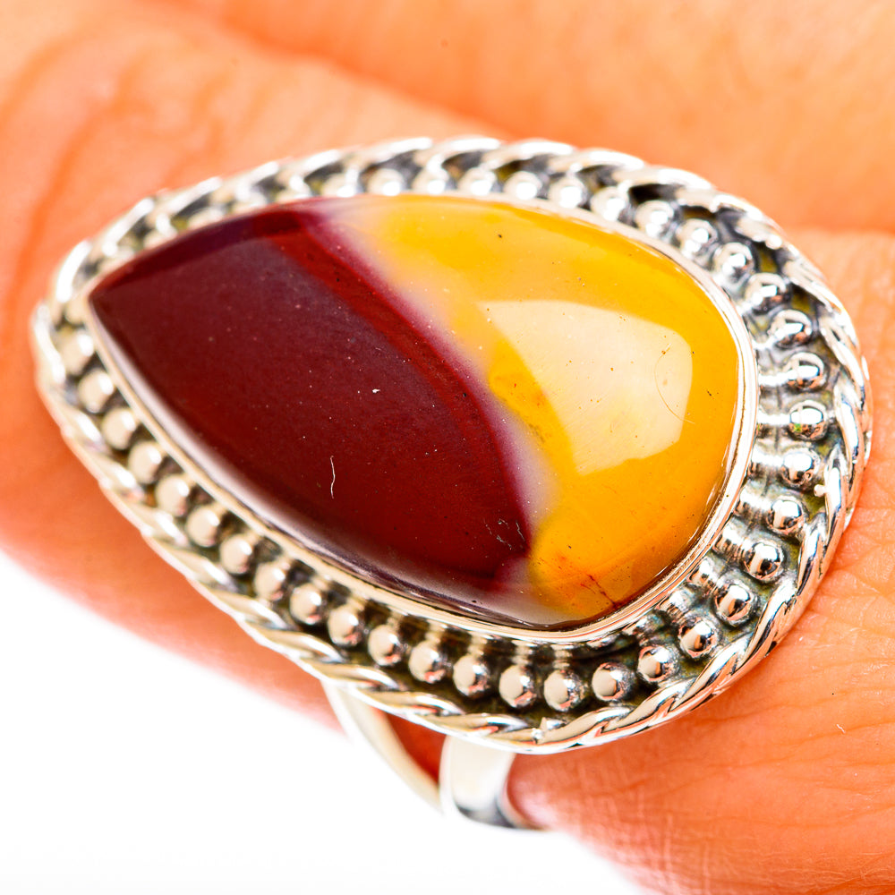 Mookaite Rings handcrafted by Ana Silver Co - RING122181