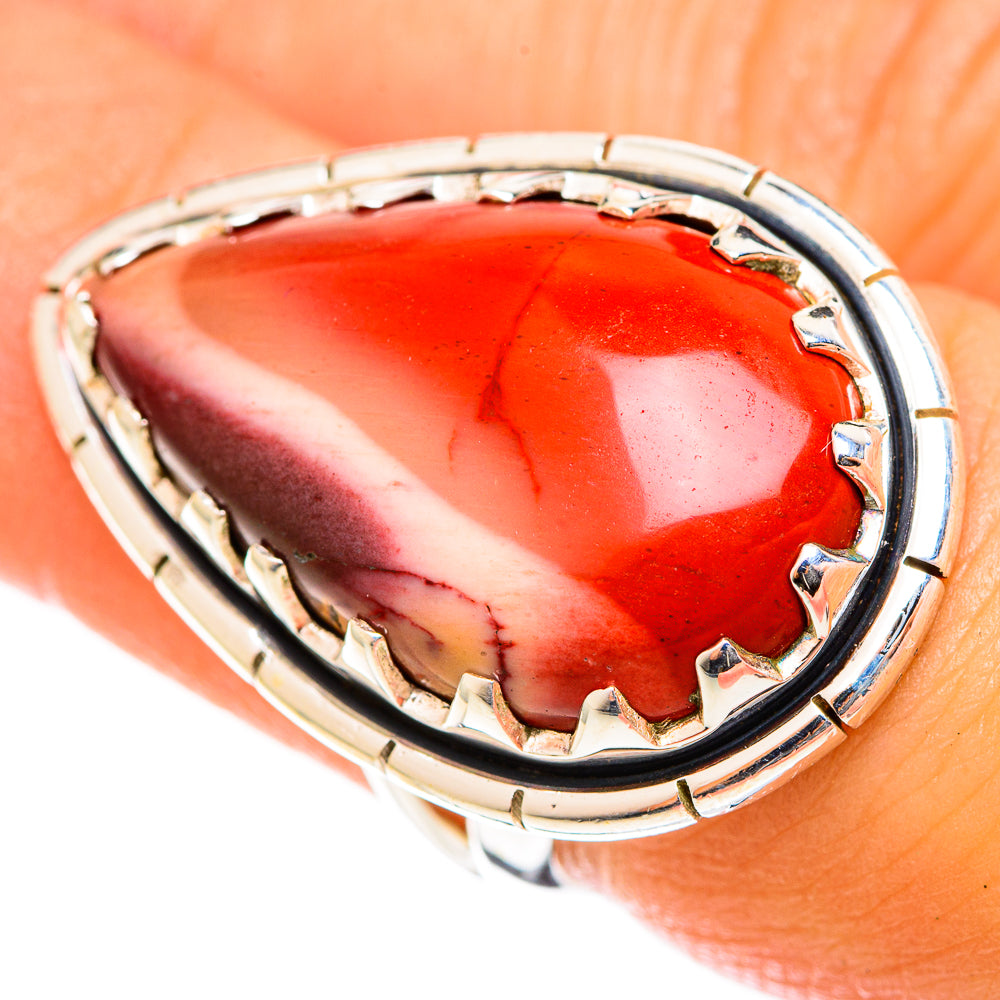 Mookaite Rings handcrafted by Ana Silver Co - RING122184