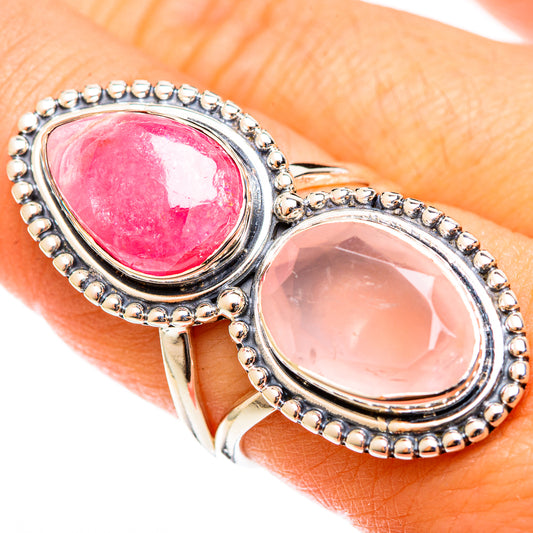 Rhodochrosite Rings handcrafted by Ana Silver Co - RING122185