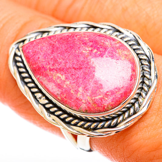 Thulite Rings handcrafted by Ana Silver Co - RING122186