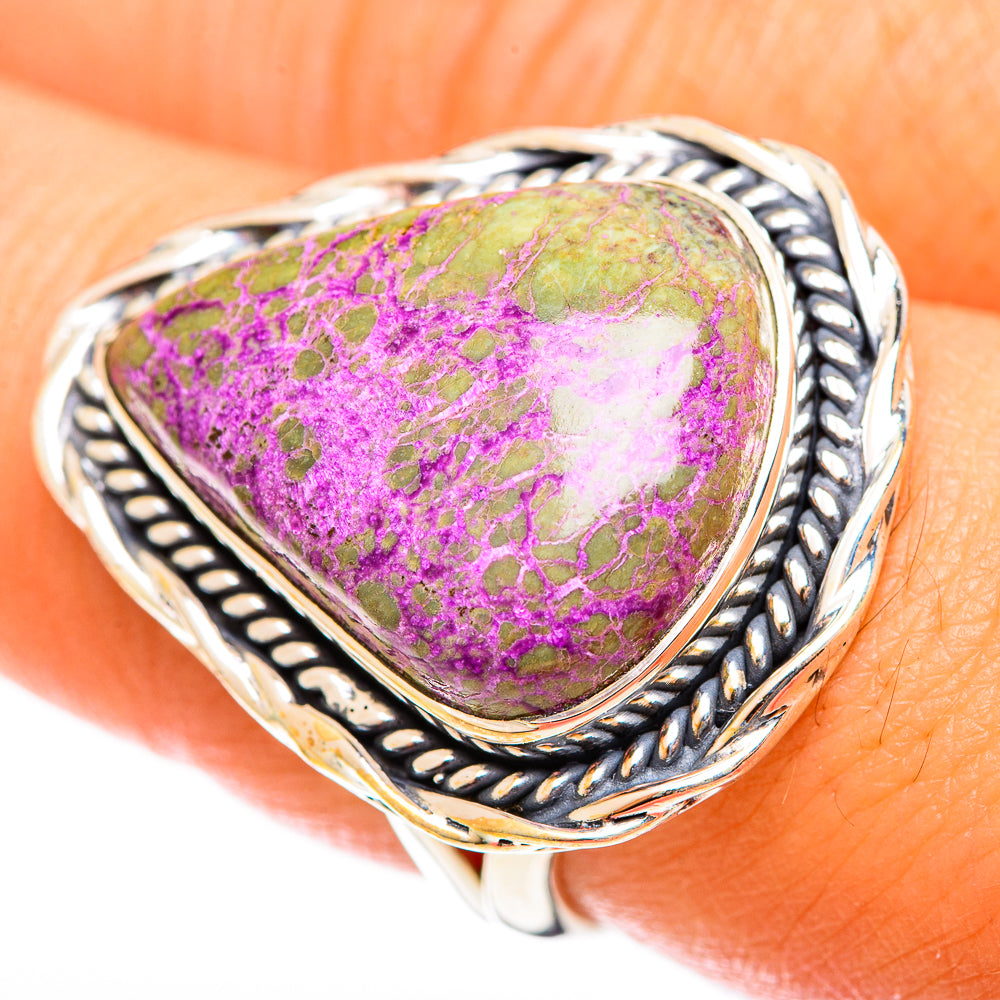 Stichtite Rings handcrafted by Ana Silver Co - RING122187