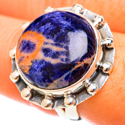 Sodalite Rings handcrafted by Ana Silver Co - RING122199