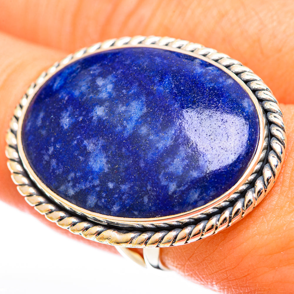 Lapis Lazuli Rings handcrafted by Ana Silver Co - RING122200