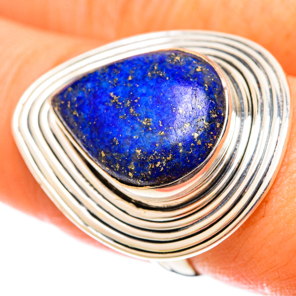 Lapis Lazuli Rings handcrafted by Ana Silver Co - RING122203
