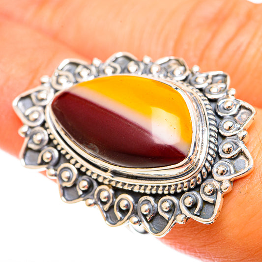 Mookaite Rings handcrafted by Ana Silver Co - RING122219