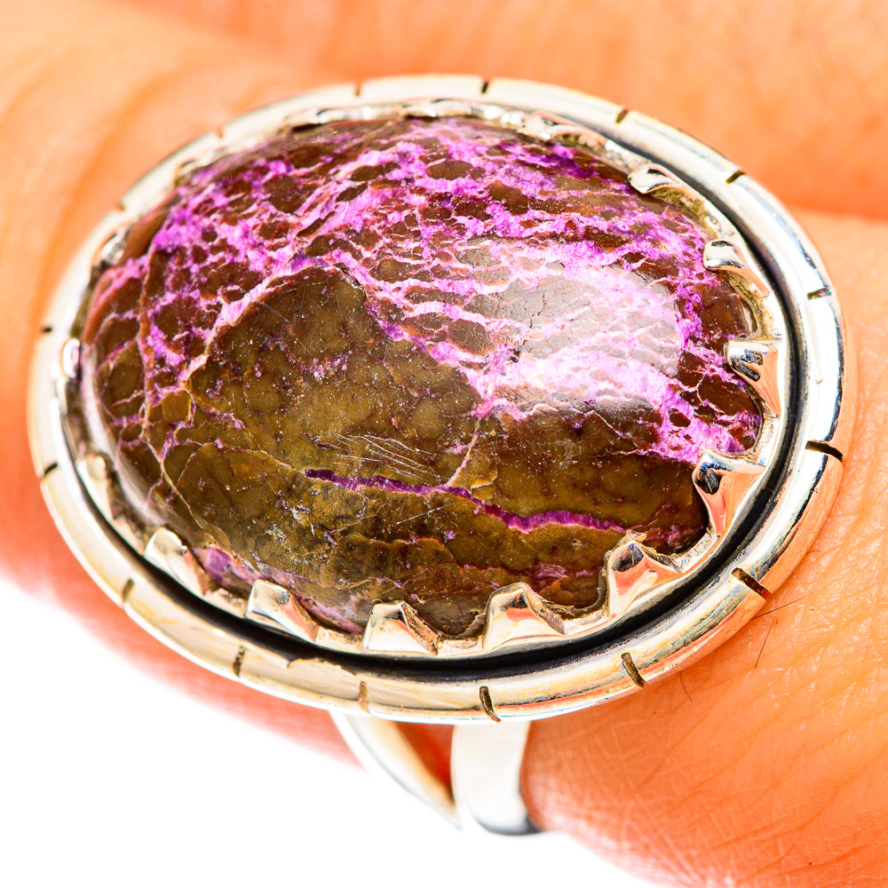 Stichtite Rings handcrafted by Ana Silver Co - RING122221