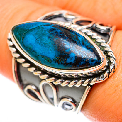 Shattuckite Rings handcrafted by Ana Silver Co - RING122236