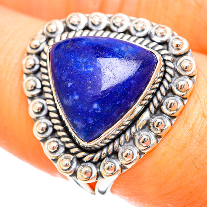 Lapis Lazuli Rings handcrafted by Ana Silver Co - RING122240