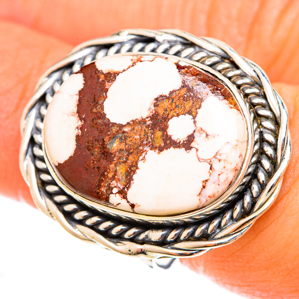 Wild Horse Jasper Rings handcrafted by Ana Silver Co - RING122249
