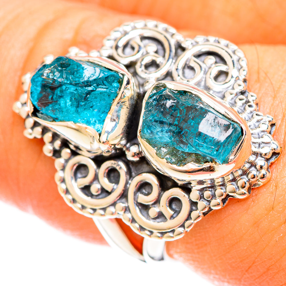 Apatite Rings handcrafted by Ana Silver Co - RING122263