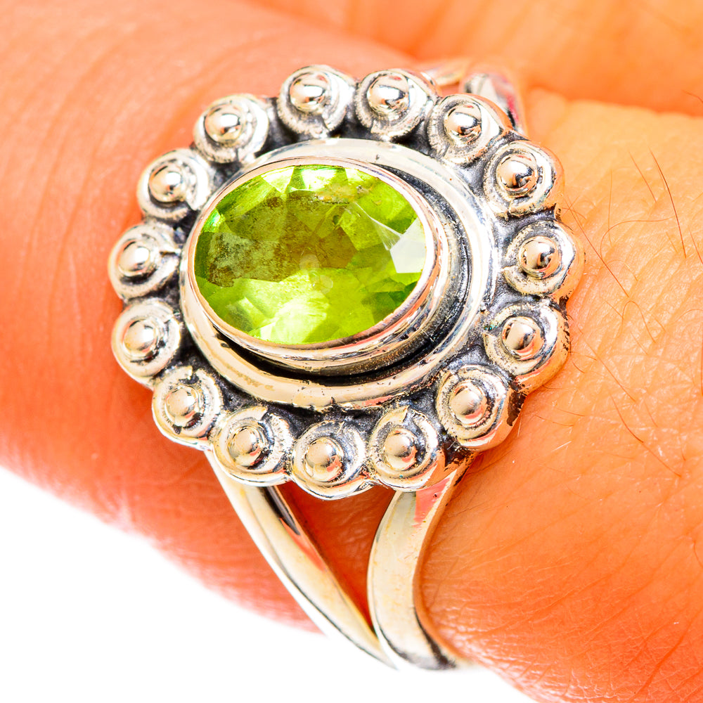 Peridot Rings handcrafted by Ana Silver Co - RING122266