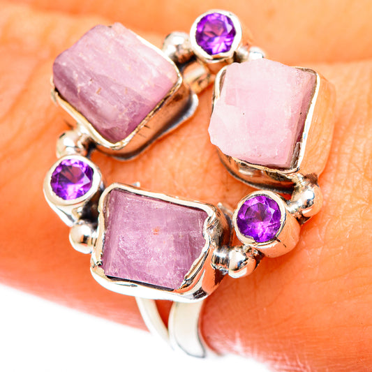 Kunzite Rings handcrafted by Ana Silver Co - RING122271