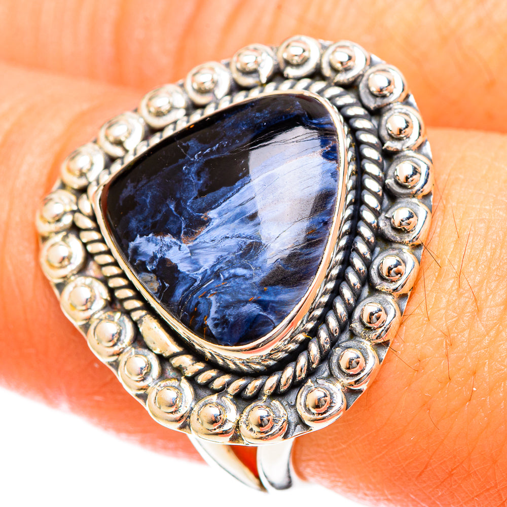Pietersite Rings handcrafted by Ana Silver Co - RING122297