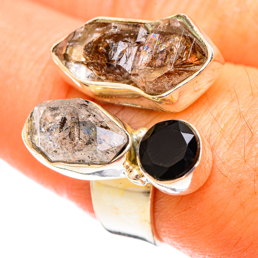 Herkimer Diamond Rings handcrafted by Ana Silver Co - RING122298