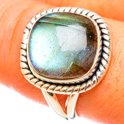 Labradorite Rings handcrafted by Ana Silver Co - RING122300
