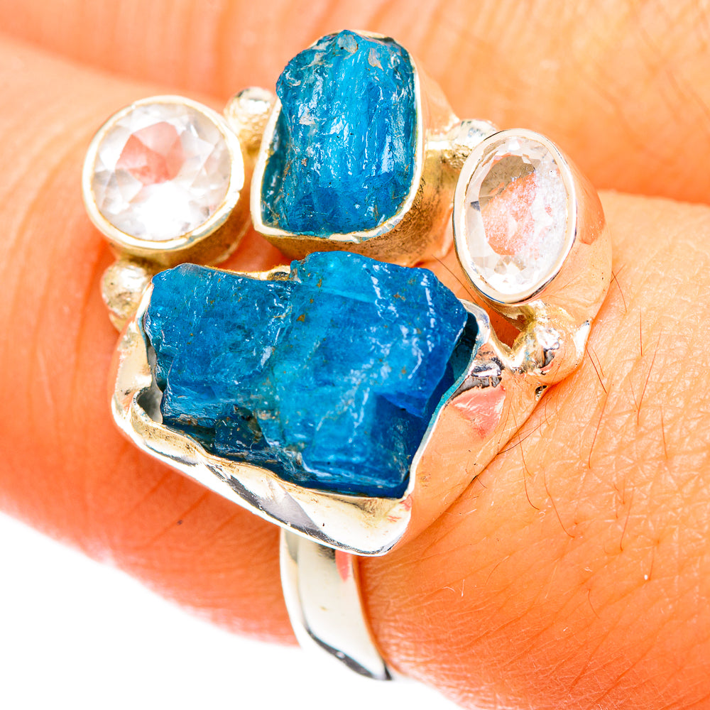 Apatite Rings handcrafted by Ana Silver Co - RING122302
