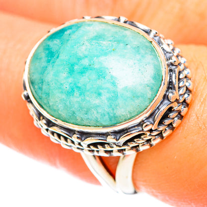 Amazonite Rings handcrafted by Ana Silver Co - RING122308