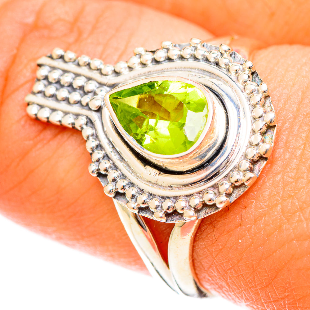 Peridot Rings handcrafted by Ana Silver Co - RING122310