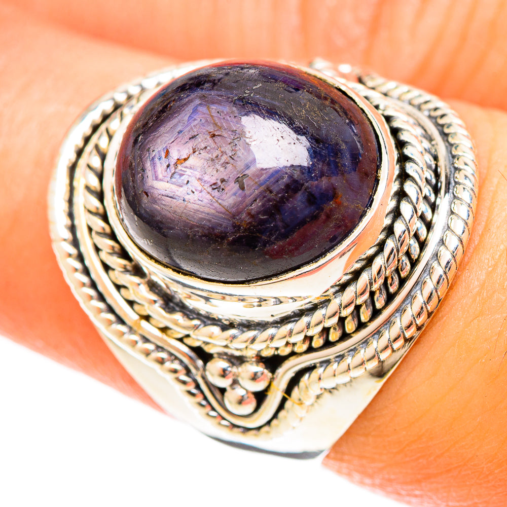Star Ruby Rings handcrafted by Ana Silver Co - RING122313