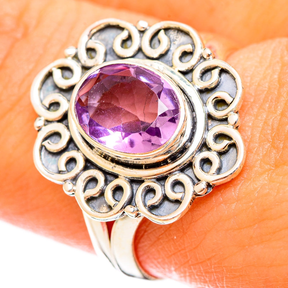 Amethyst Rings handcrafted by Ana Silver Co - RING122315