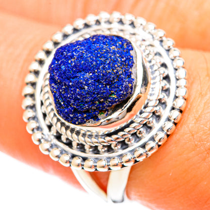 Lapis Lazuli Rings handcrafted by Ana Silver Co - RING122318