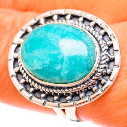Amazonite Rings handcrafted by Ana Silver Co - RING122330