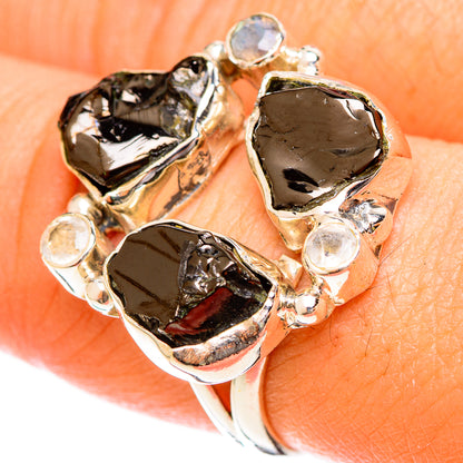 Shungite Rings handcrafted by Ana Silver Co - RING122334