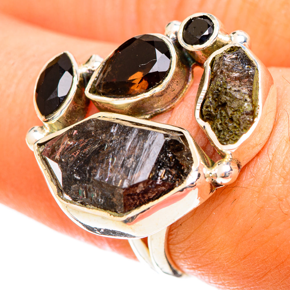 Herkimer Diamond Rings handcrafted by Ana Silver Co - RING122335
