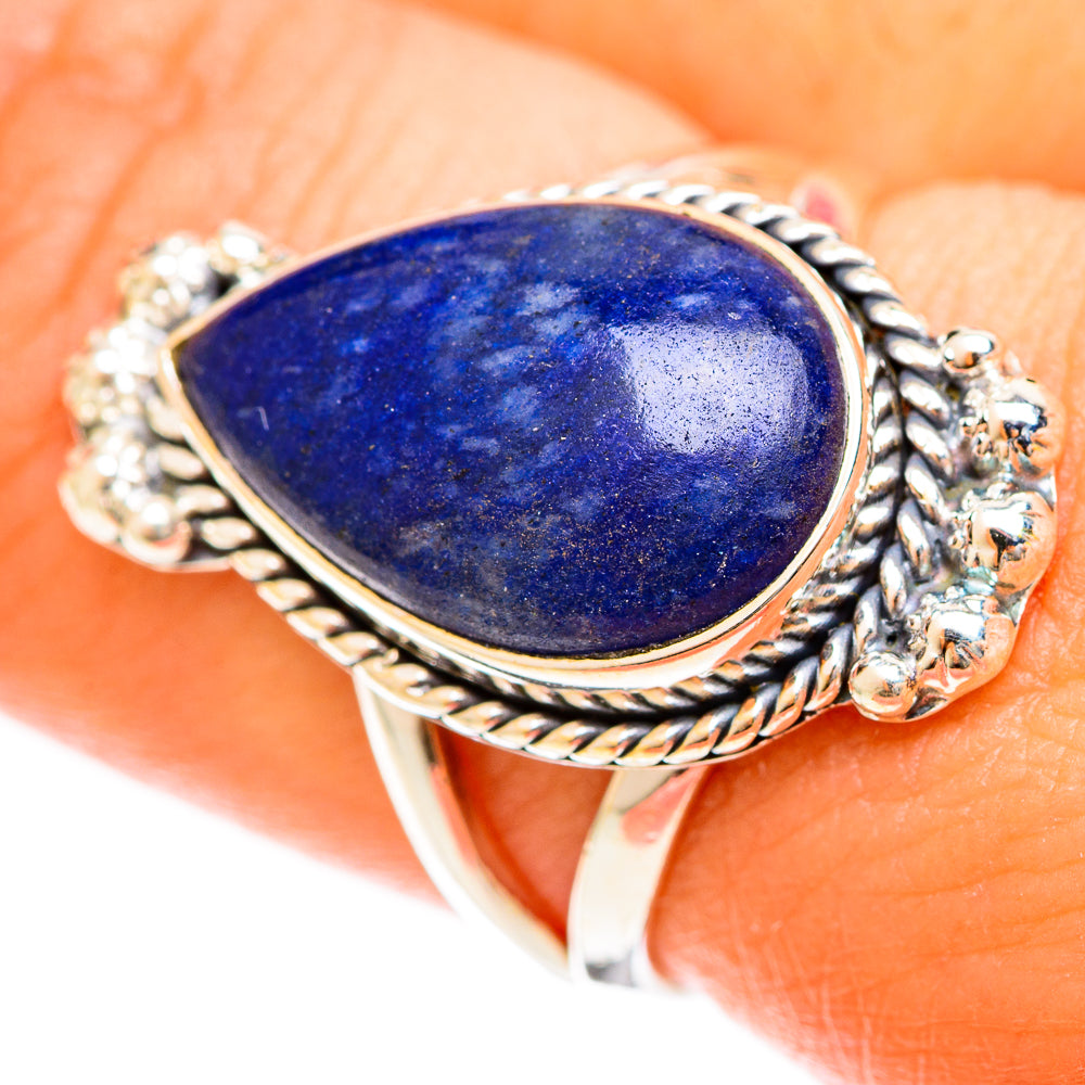 Lapis Lazuli Rings handcrafted by Ana Silver Co - RING122339