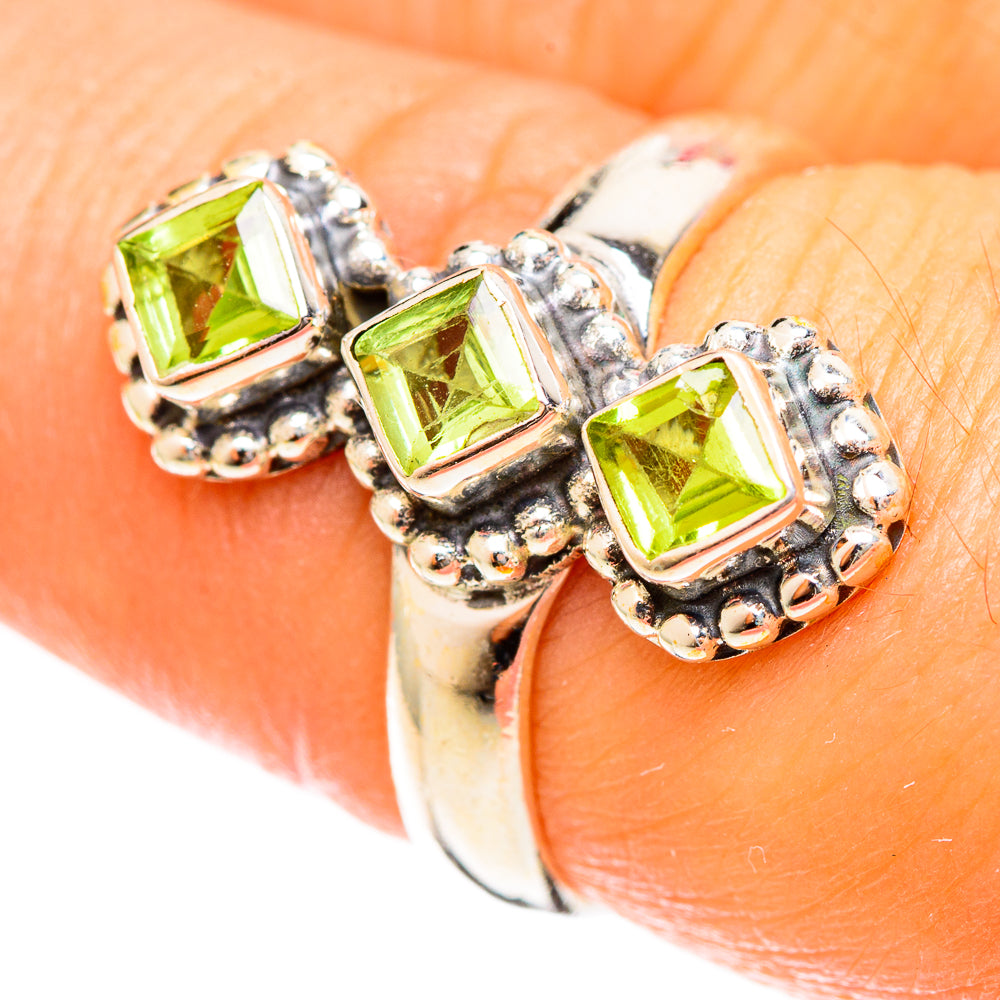 Peridot Rings handcrafted by Ana Silver Co - RING122349