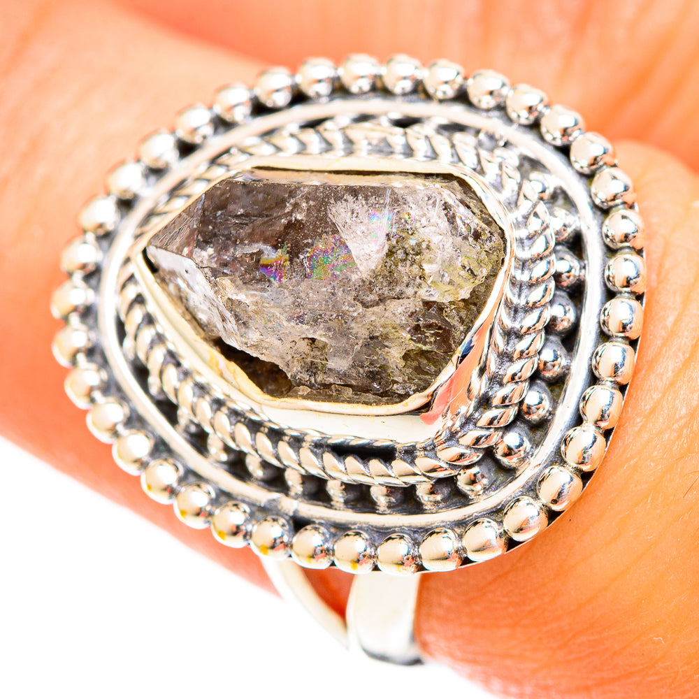 Herkimer Diamond Rings handcrafted by Ana Silver Co - RING122353