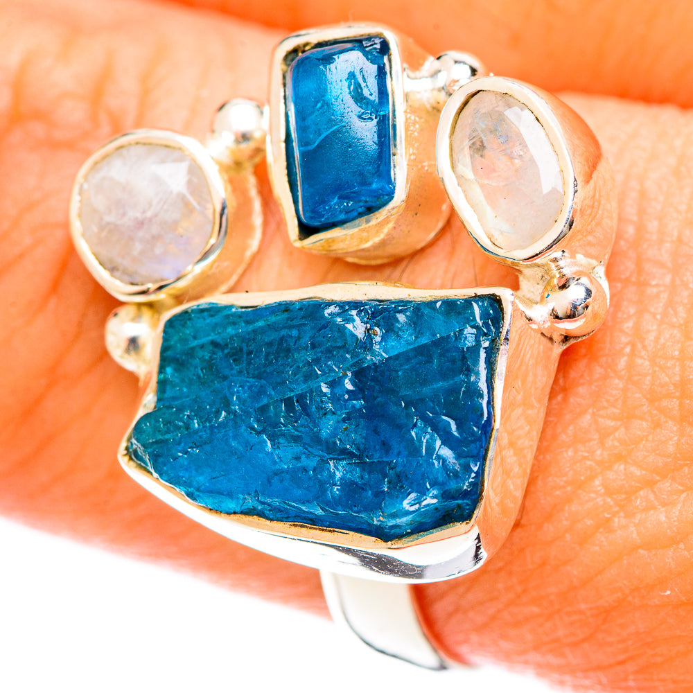 Apatite Rings handcrafted by Ana Silver Co - RING122355