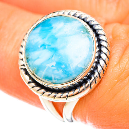 Labradorite Rings handcrafted by Ana Silver Co - RING122359