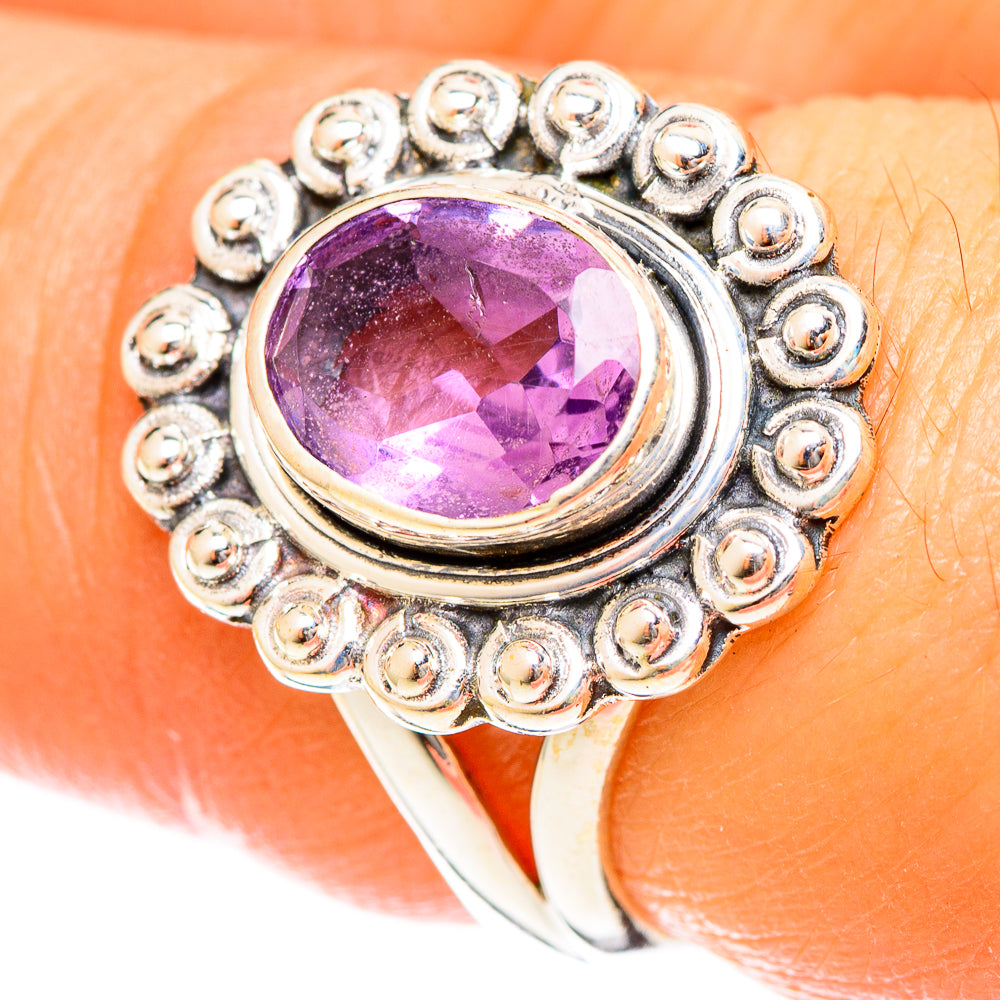 Amethyst Rings handcrafted by Ana Silver Co - RING122369