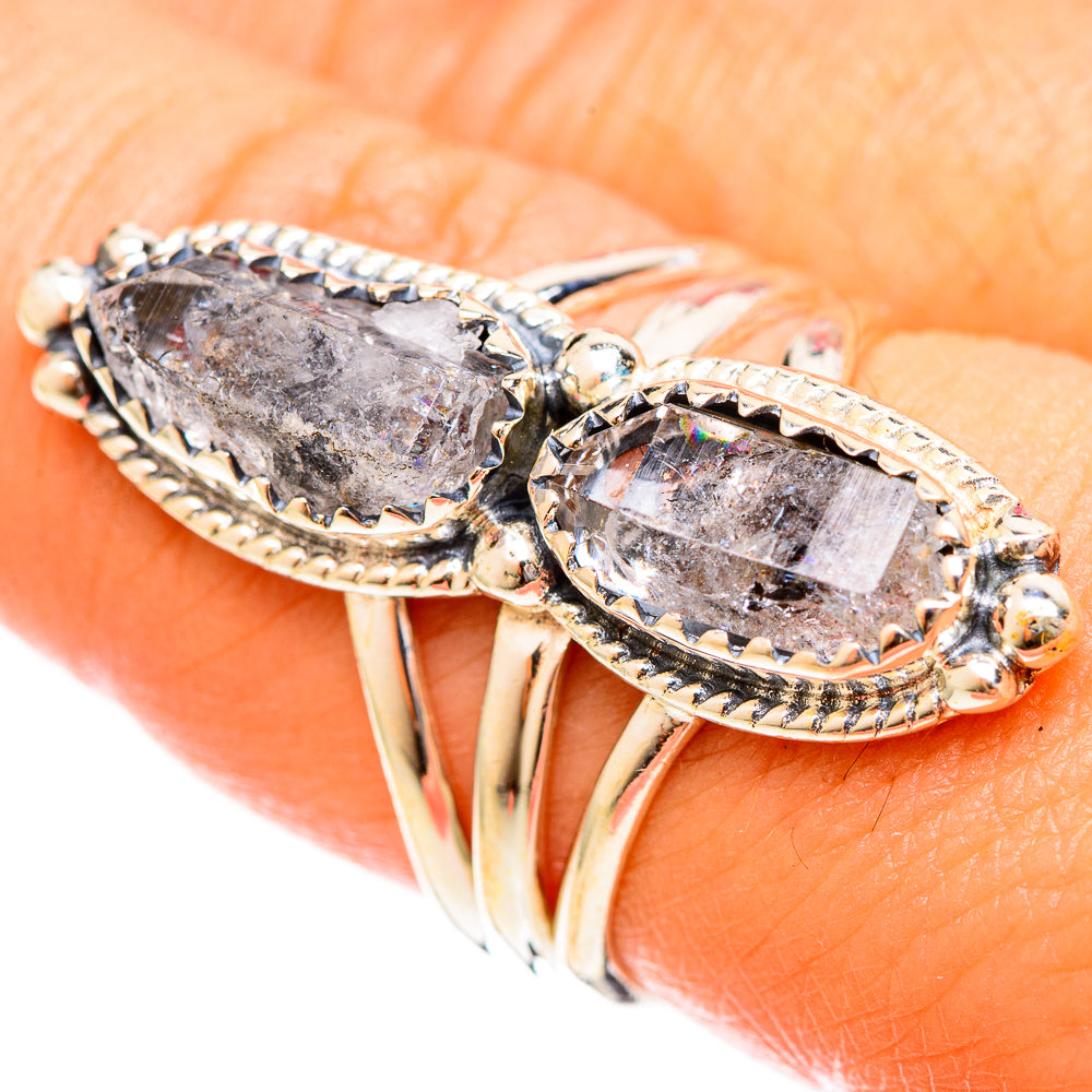 Herkimer Diamond Rings handcrafted by Ana Silver Co - RING122372