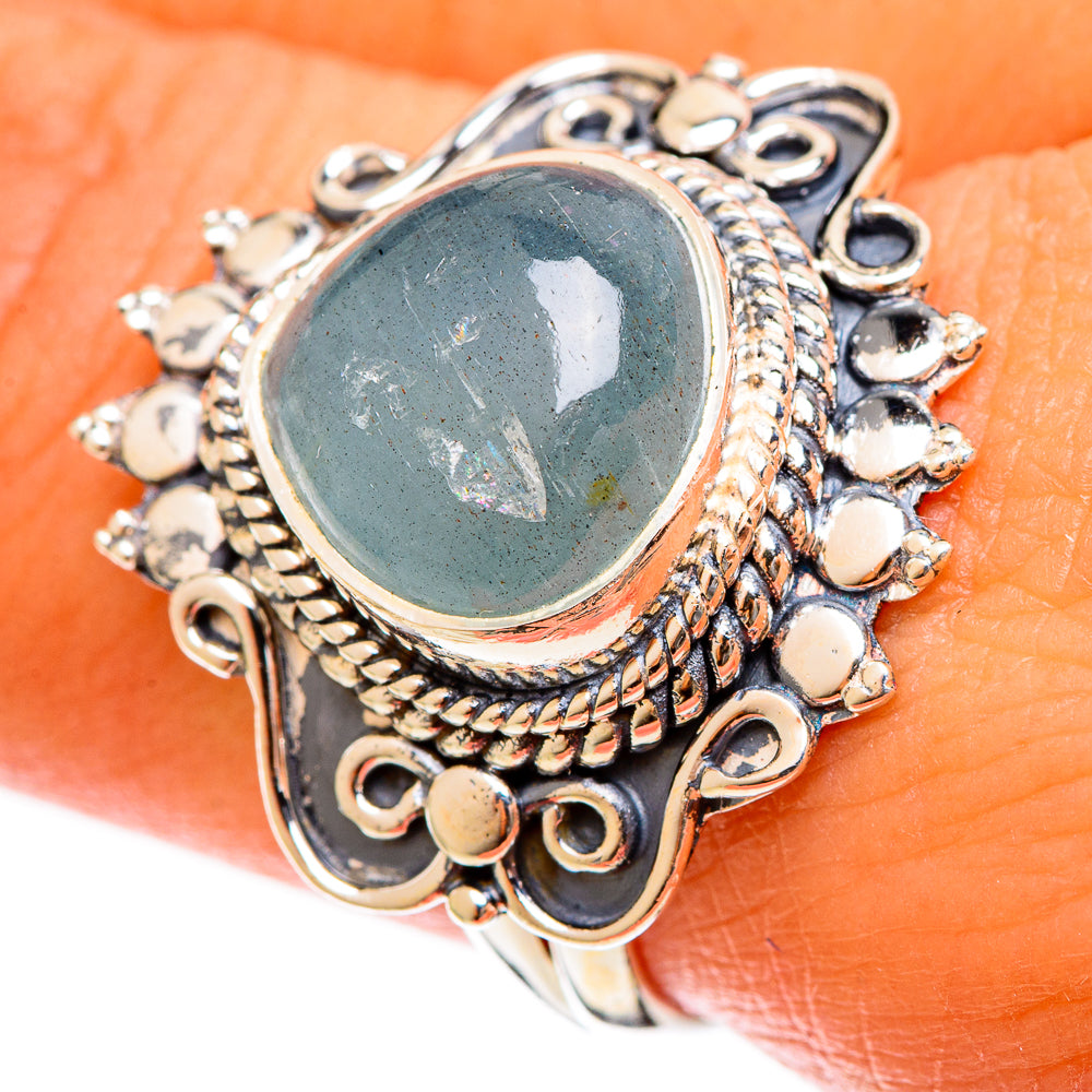 Aquamarine Rings handcrafted by Ana Silver Co - RING122375