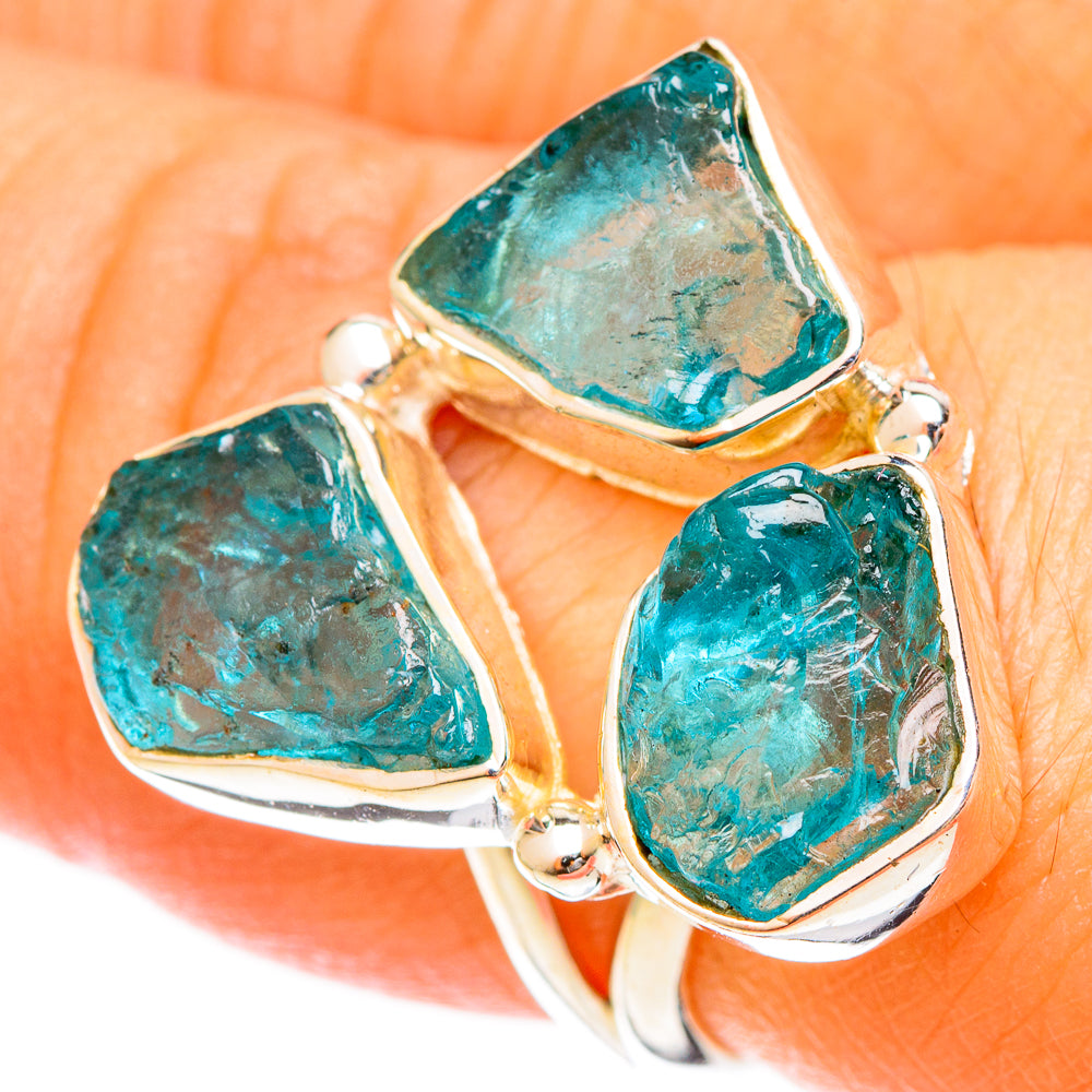Apatite Rings handcrafted by Ana Silver Co - RING122376
