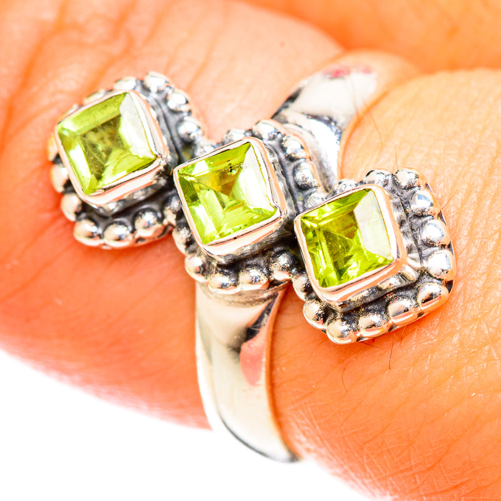 Peridot Rings handcrafted by Ana Silver Co - RING122385